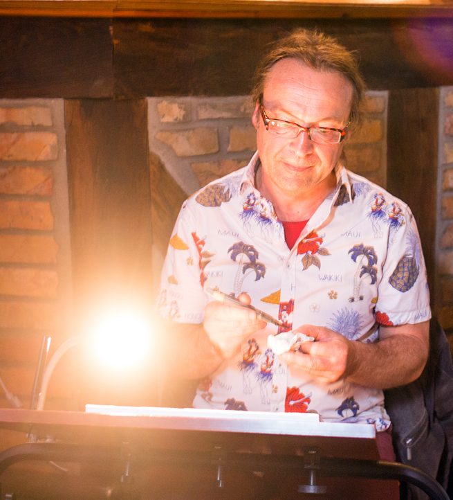  Karikatur Zeichnung, Schnellzeichner Mike Bauer